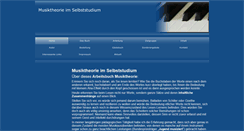 Desktop Screenshot of musiktheorie-online.de