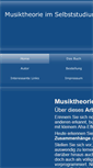 Mobile Screenshot of musiktheorie-online.de